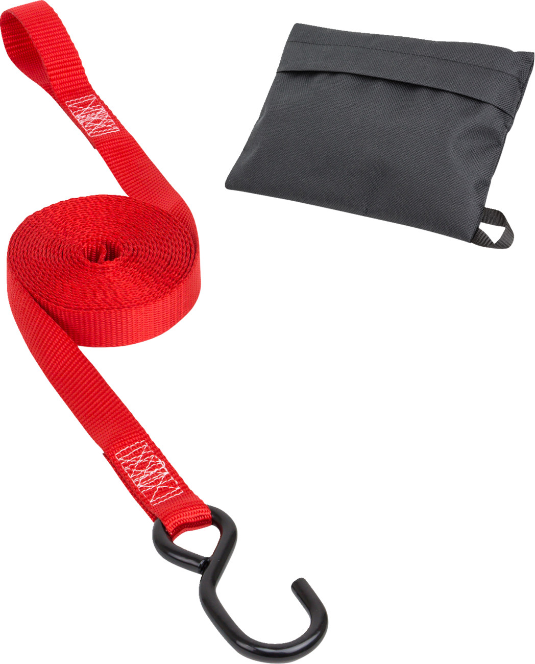 POWERTYE MFG. Tow Strap 1x15 ft with Pouch 41151-P