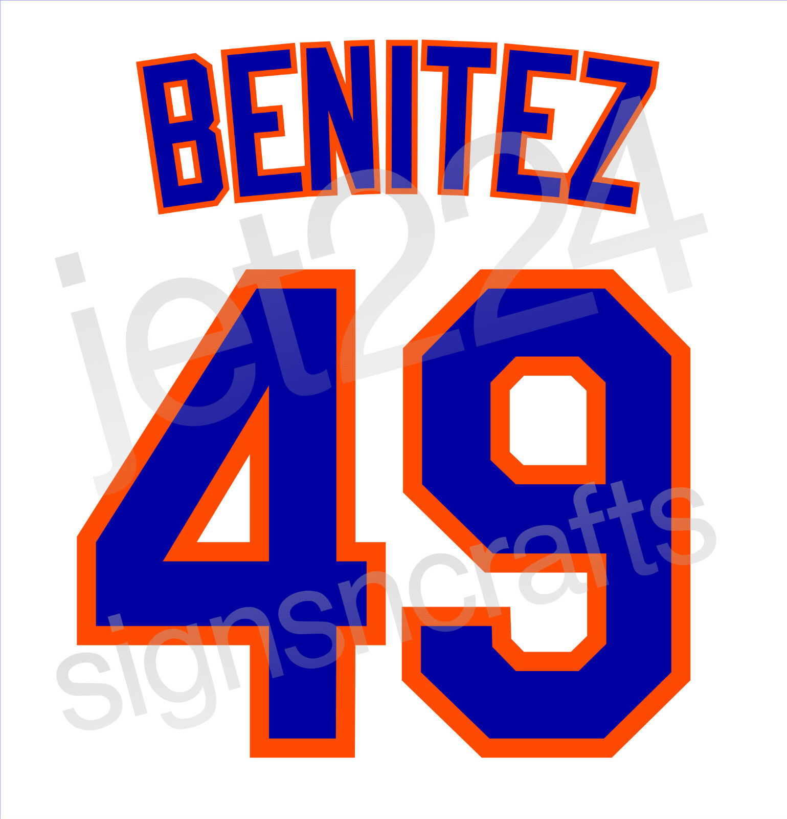 NY METS STICKER DECAL 2000s Glavine Martinez Wright Murphy Benitez Delgado +