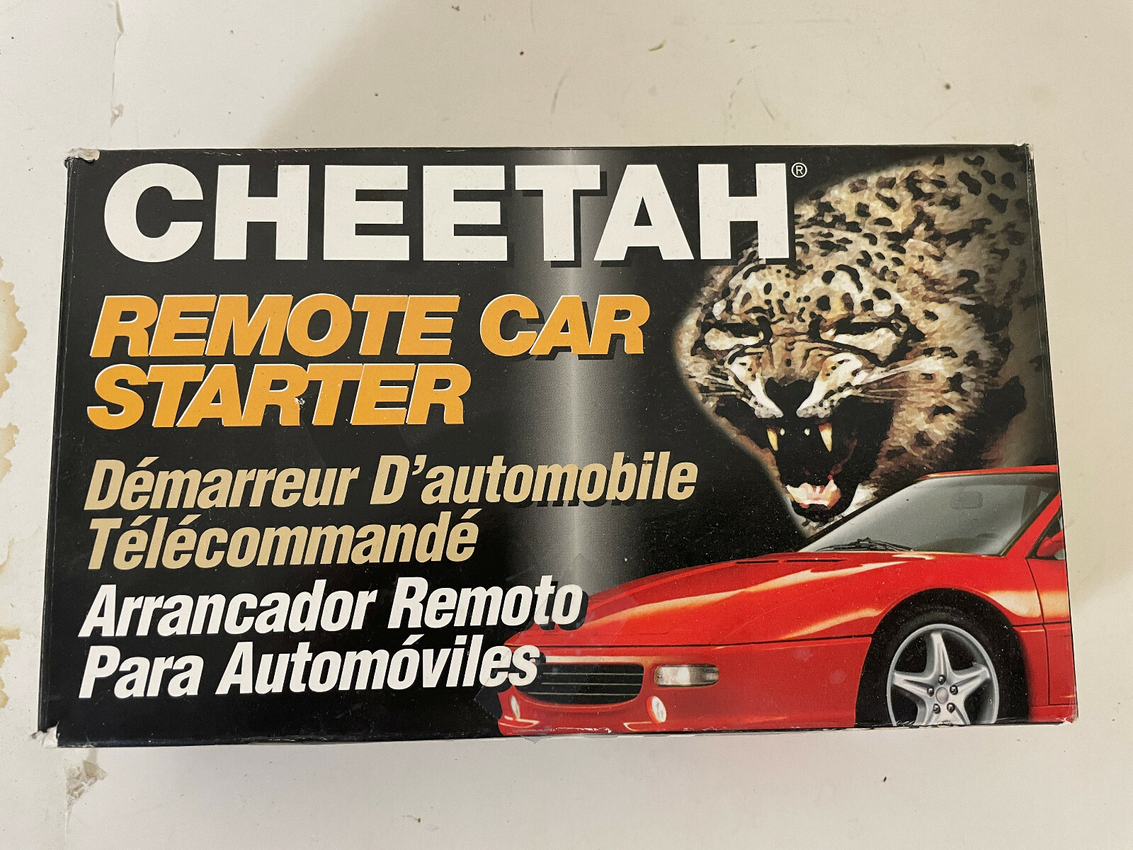 CHEETAH REMOTE CAR STARTER MODEL SK8 NEW