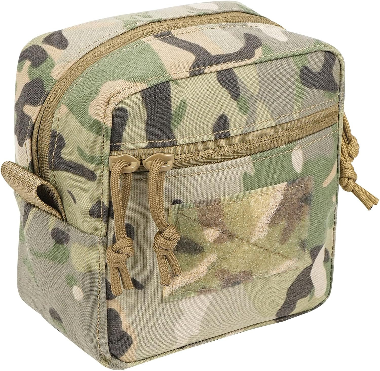 Tactical Gear MOLLE General Pouch with 5.56 Magazine Pouch Combination, Universa