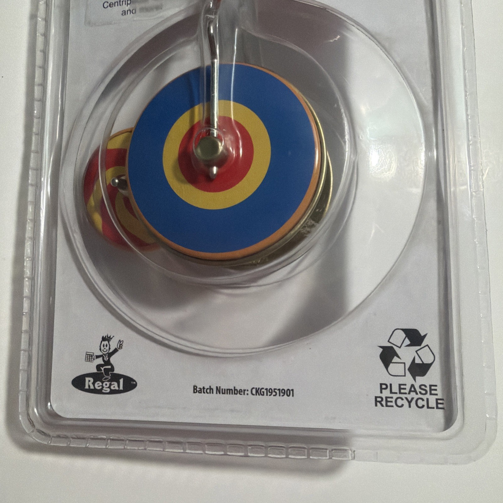 Whirl O Toy Magnetic Color Morping Spin Top Launcher Toy NEW