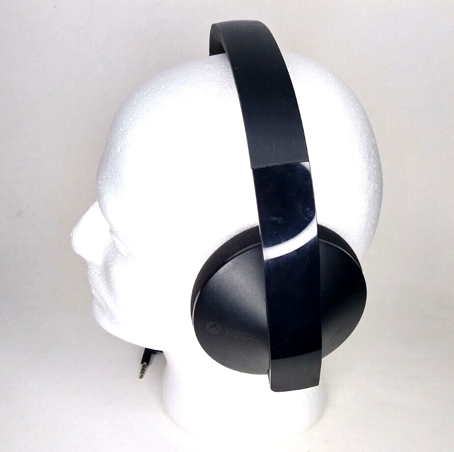 Genuine Authentic Microsoft Xbox One Wired Stereo Headset, Cushioned, 3.5mm