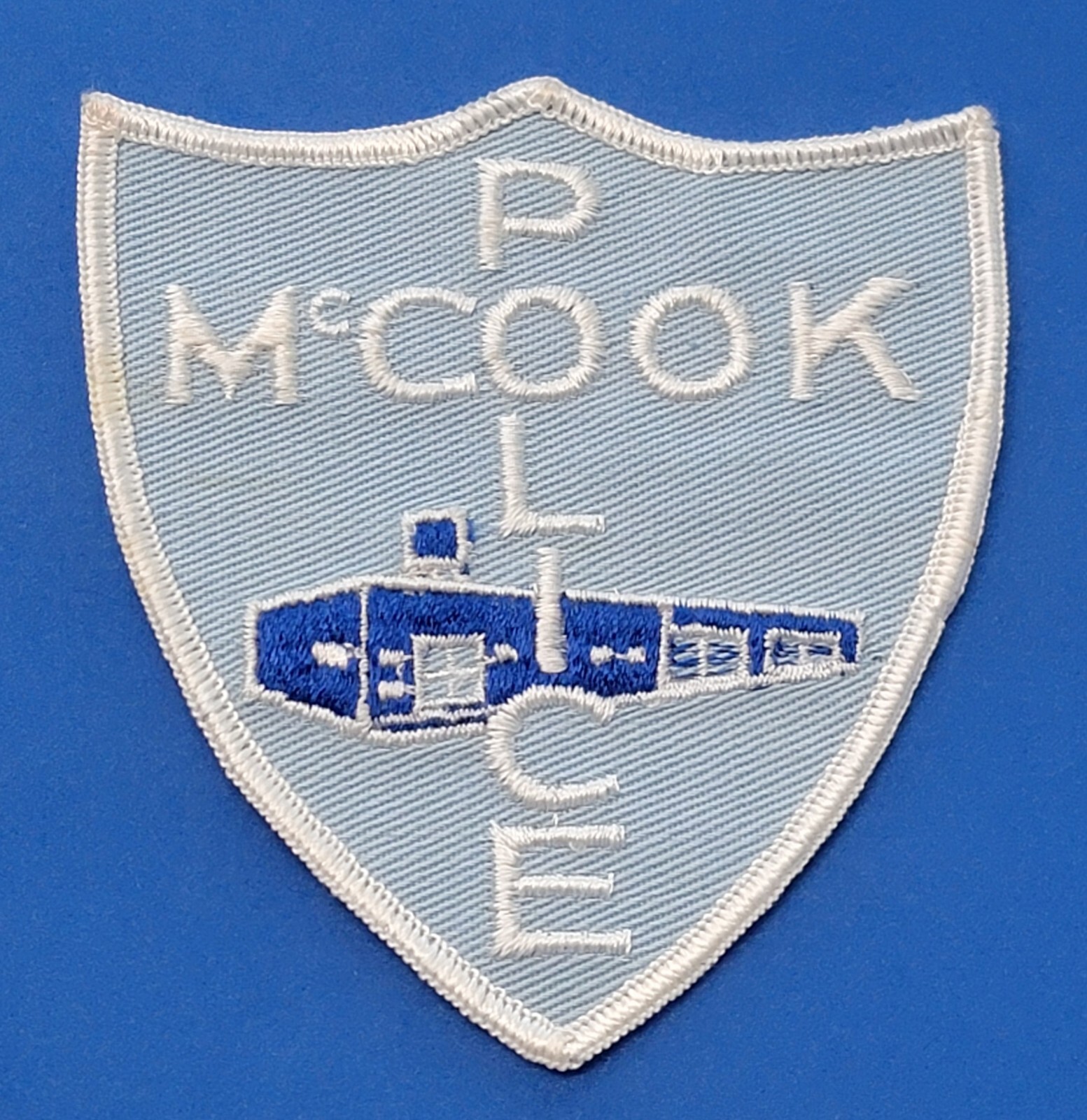 McCook Illinois Police Patch VINTAGE Chicago Area (RARE FIND)