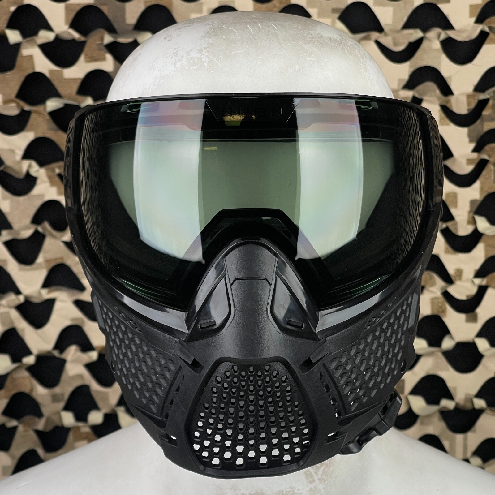 NEW Carbon CRBN Zero Pro Paintball Mask - Black- Highlight - Grey - Clear