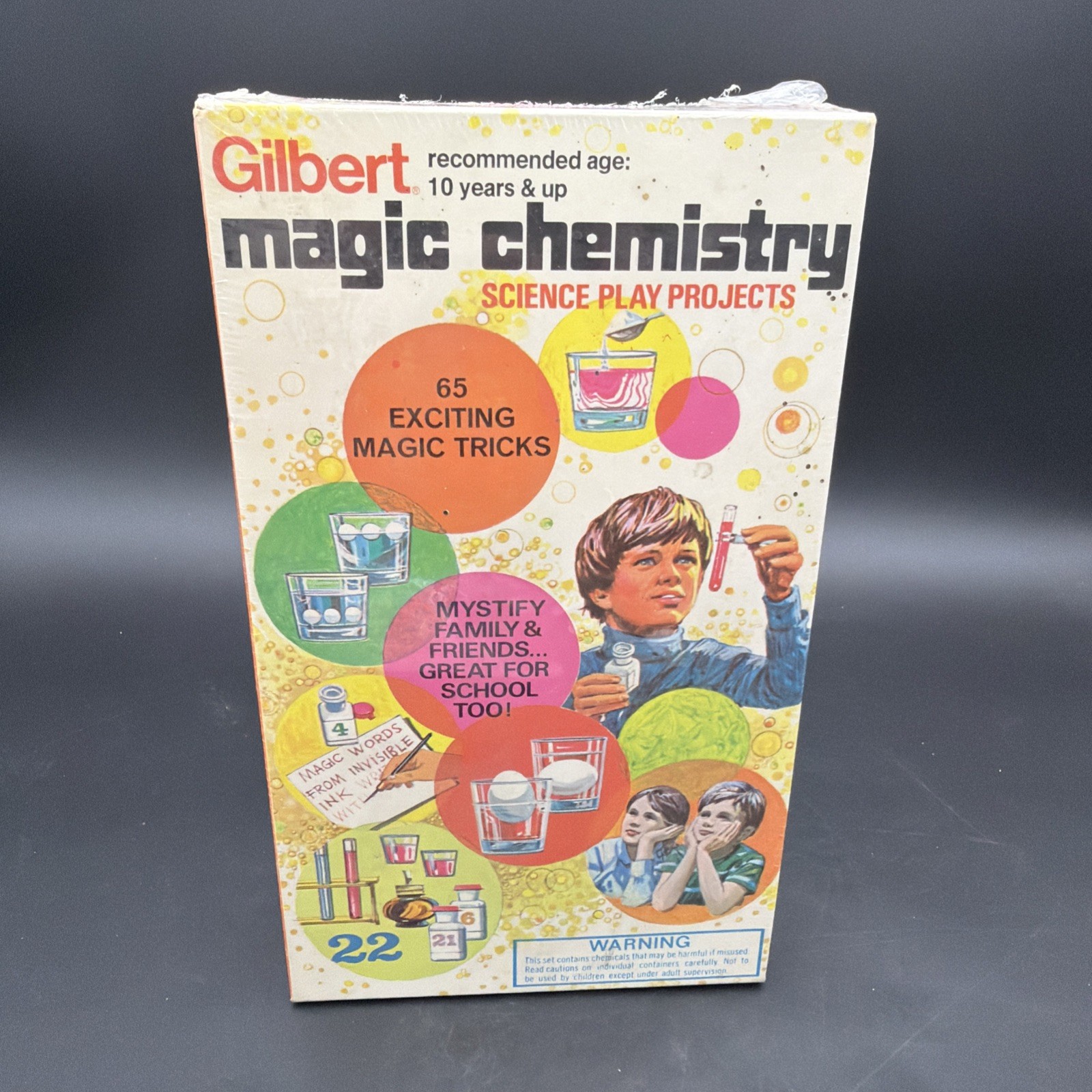 Gilbert Magic Chemistry Set New SEALED Model 32200 chemist toy project Vintage