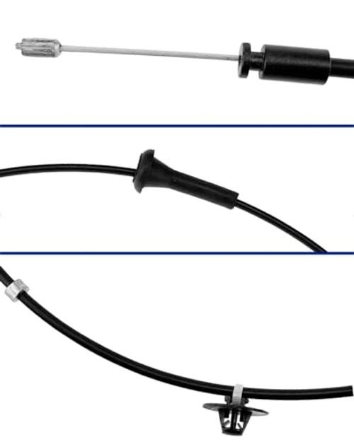 Hood Release Cable Assembly Kit - Hood Release Handle and Latch Bracket and