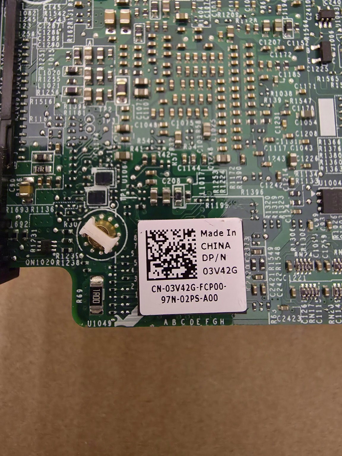 Dell PERC H730P Mini Mono RAID Controller 12Gbps SAS 2GB Cache 03V42G PowerEdge