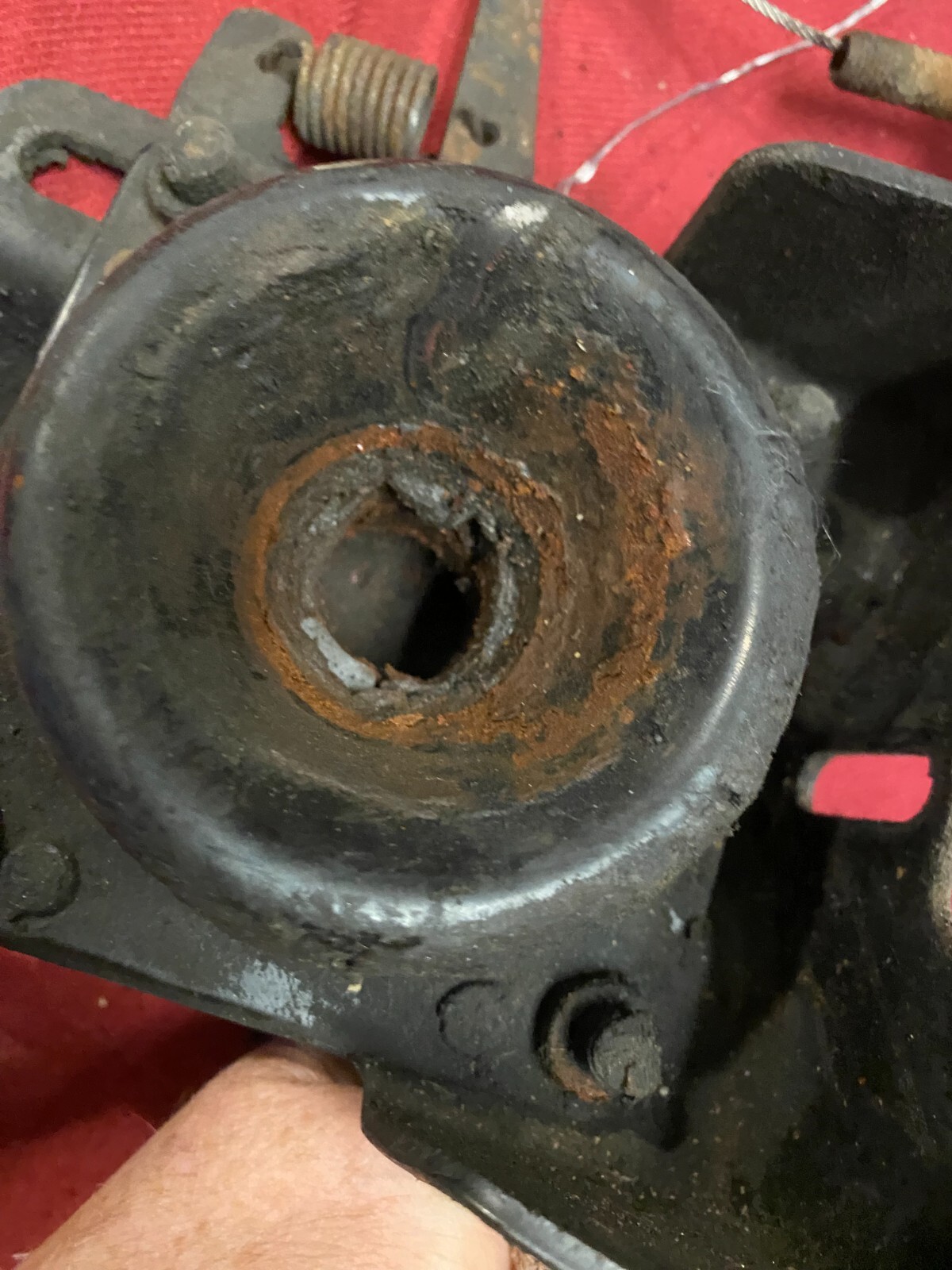 VOLVO HOOD REST SUPPORT BRACKET