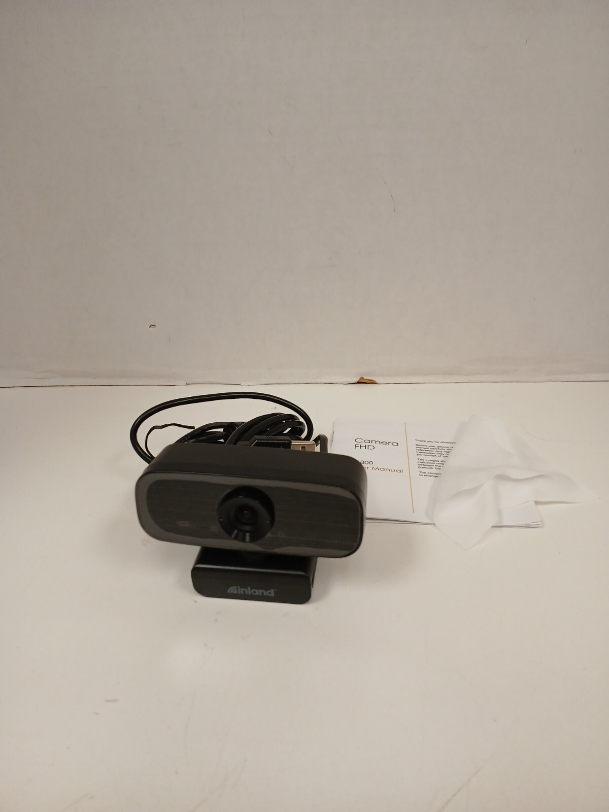 Inland iC800 Full HD 1080p Webcam, Black