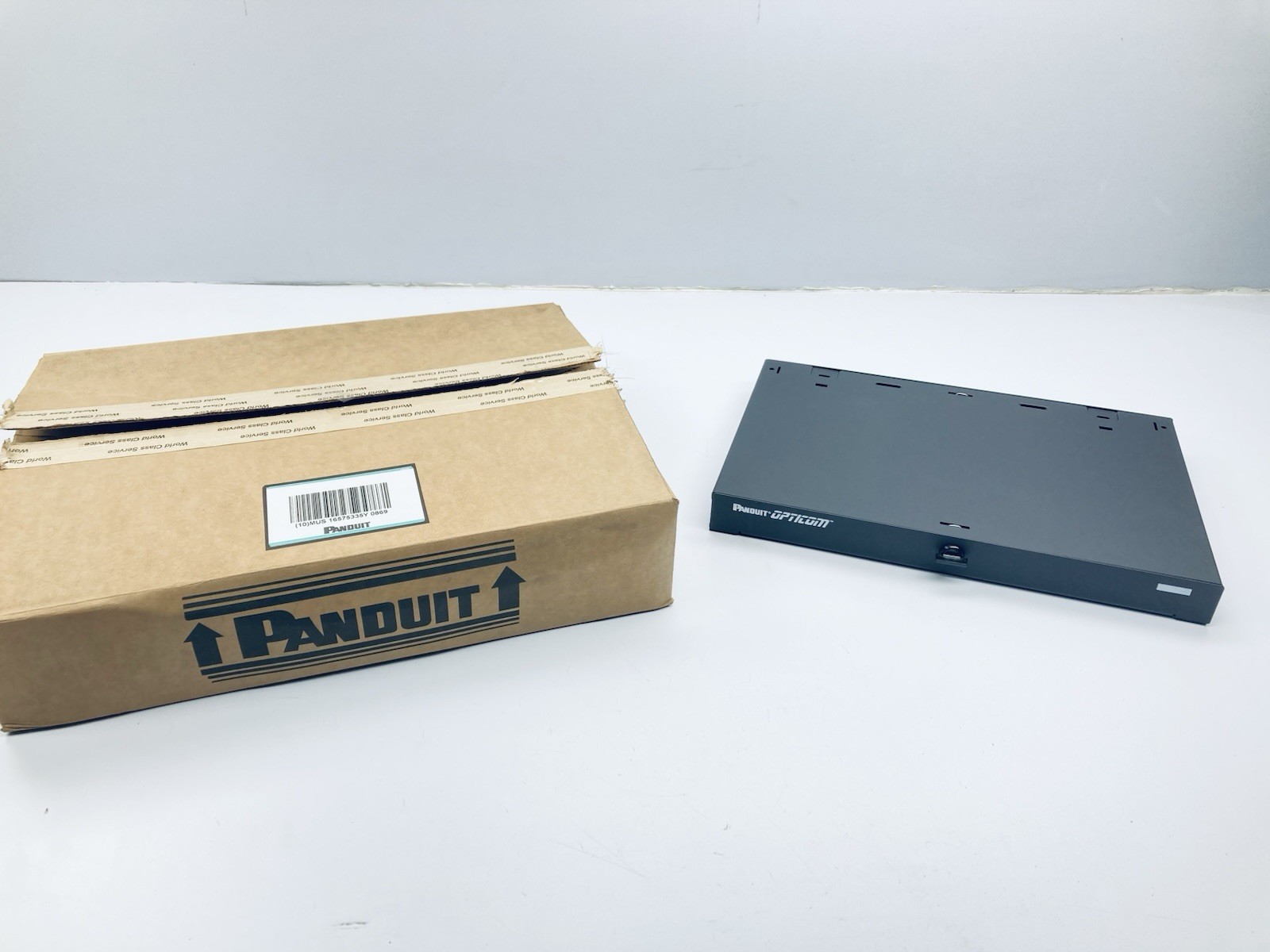 Panduit FRME1 Pan-Net Opticom Fiber Optic Rack Mount Enclosure 1RU Cassette Slot