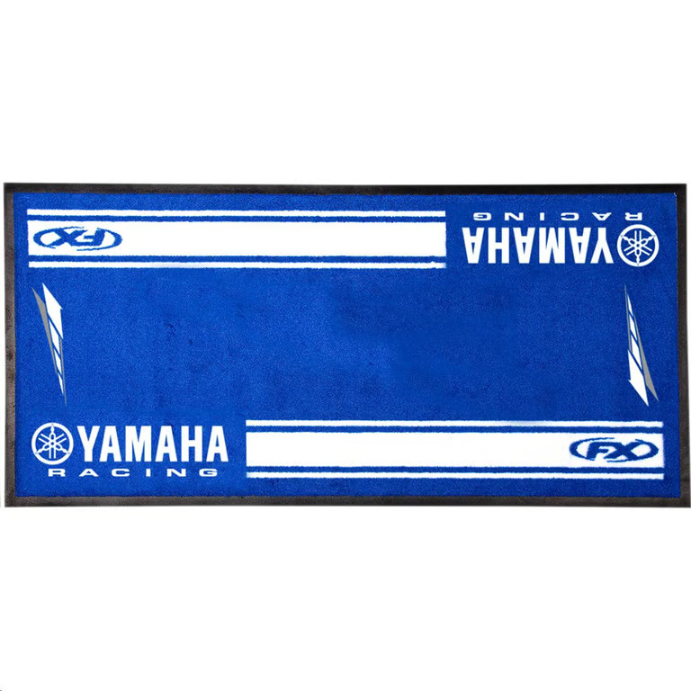 Factory Effex Bike Mat - Yamaha - Blue Motorcycle Dirt Bike 22-45226 9201-0061