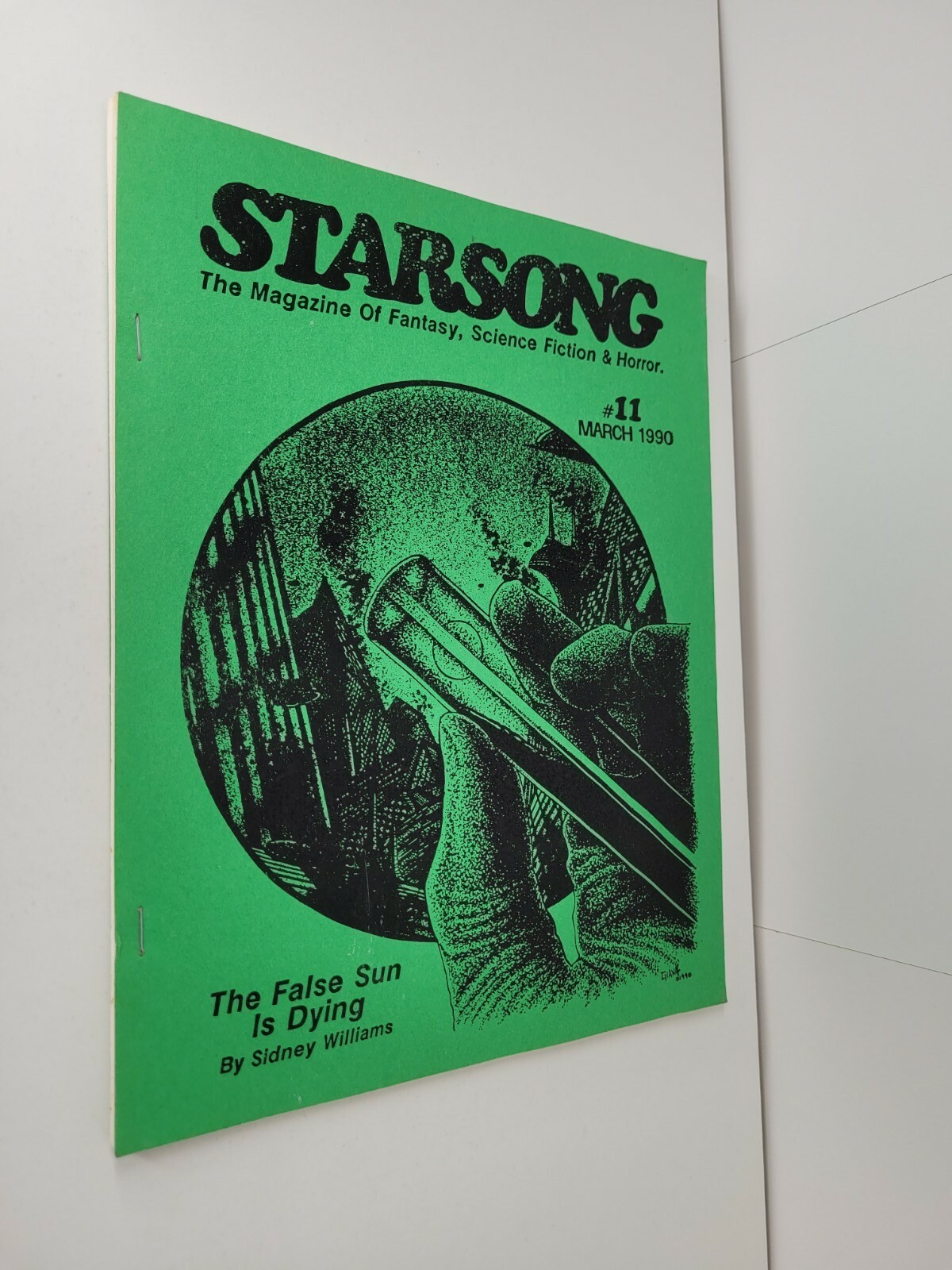 VTG Starsong Magazine of Fantasy Science Fiction Horror Skeletons Stories Story