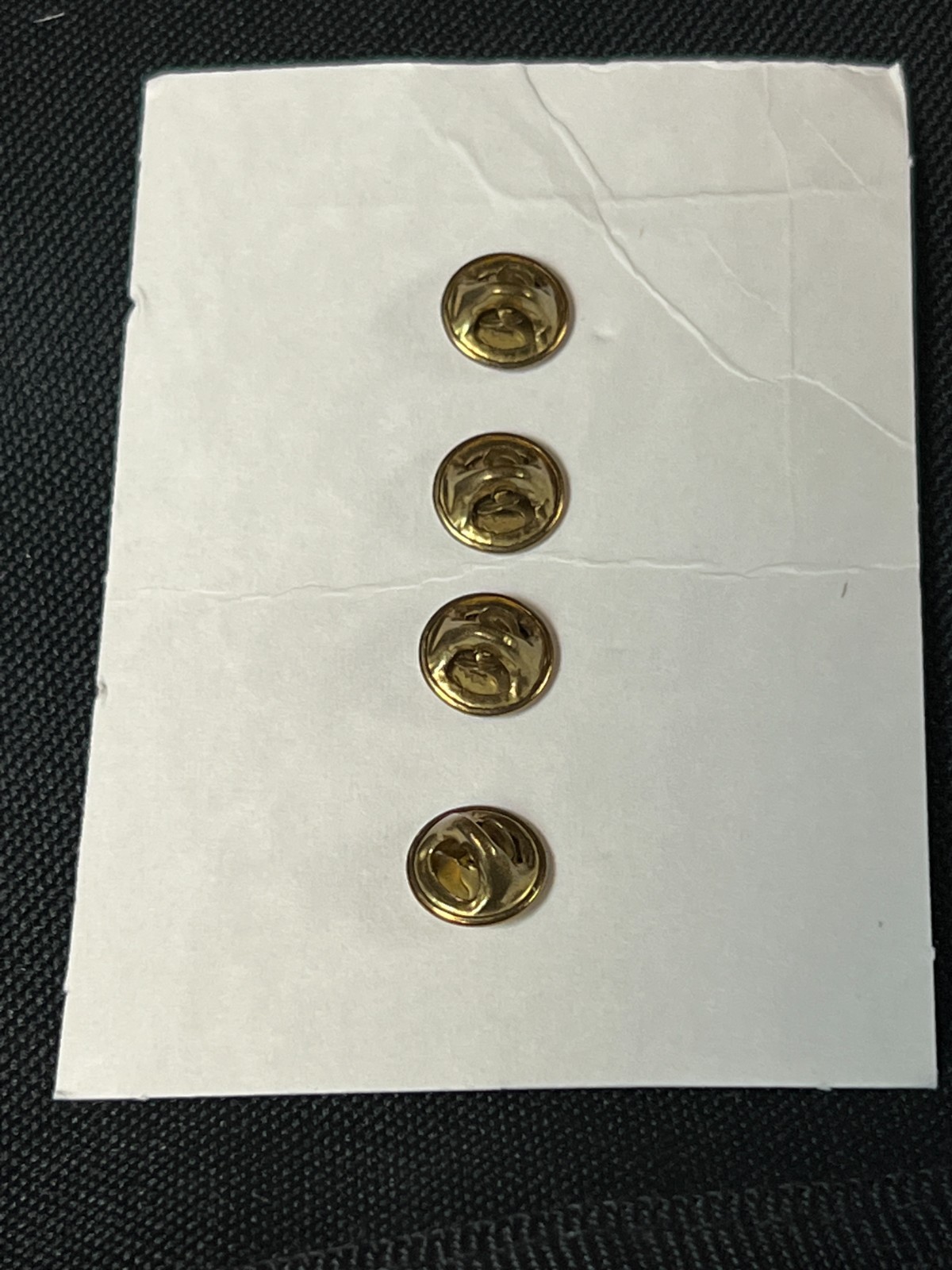 US NAVY PETTY OFFICER 1ST CLASS COLLAR DEVICE PINS PAIR LEFT/RIGHT NAVY ISSUE