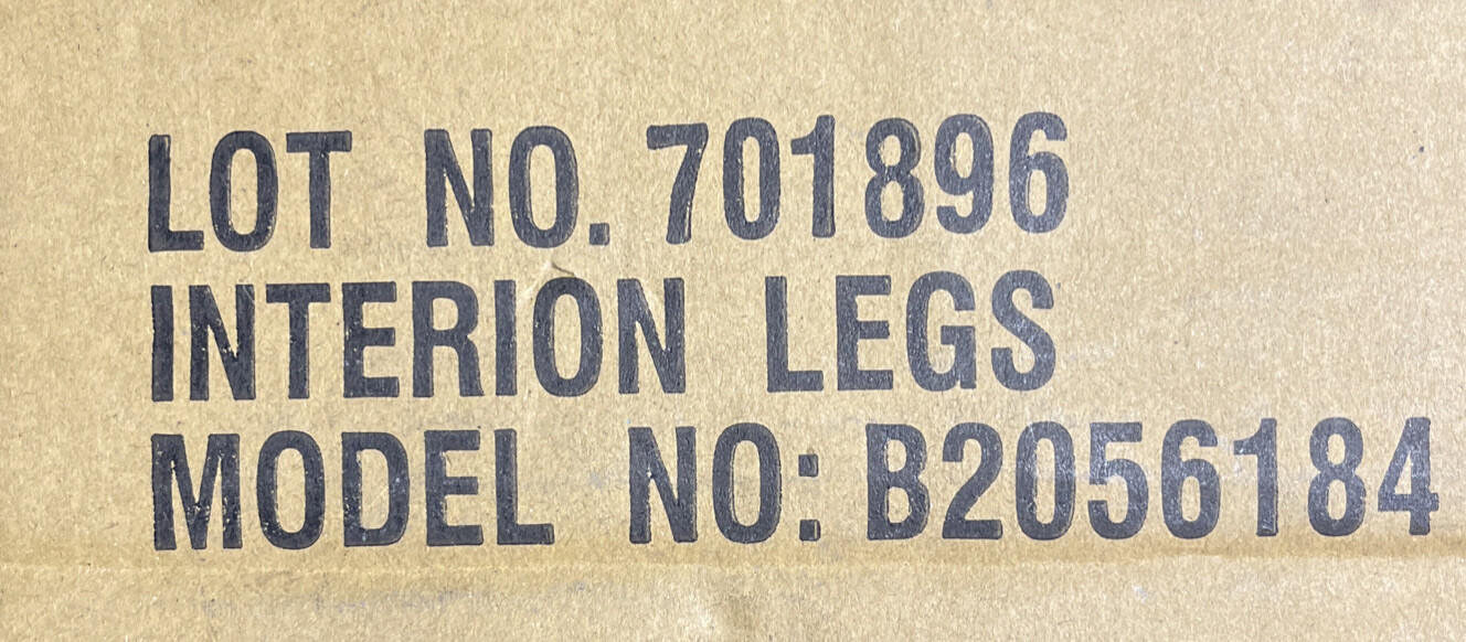 Interion - NPS 8" Adjustable Extender Legs for 6200/6300/6400 Series Stools