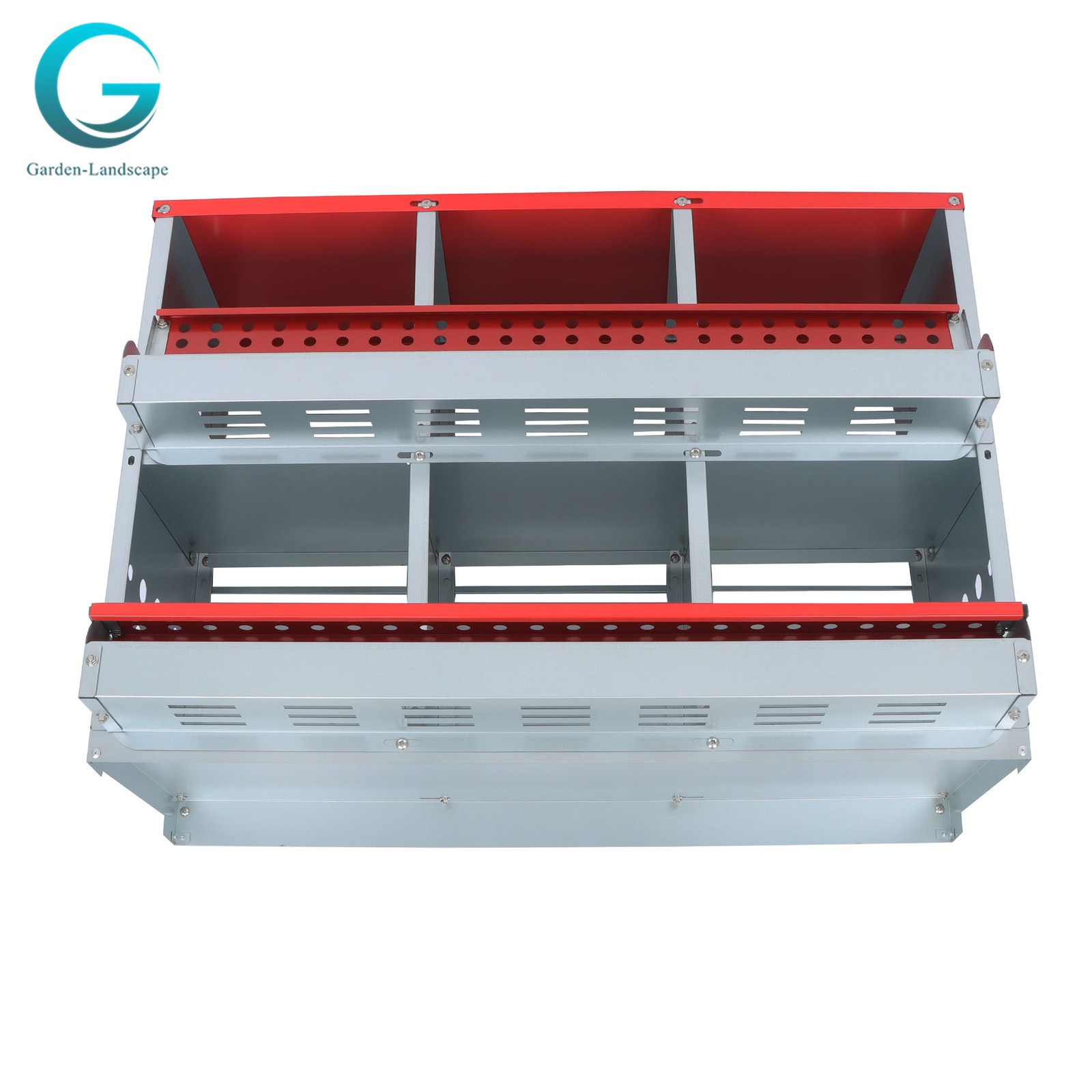 6 Holes Chicken Nesting Box Automatic Egg Collection Rollout Egg Collection