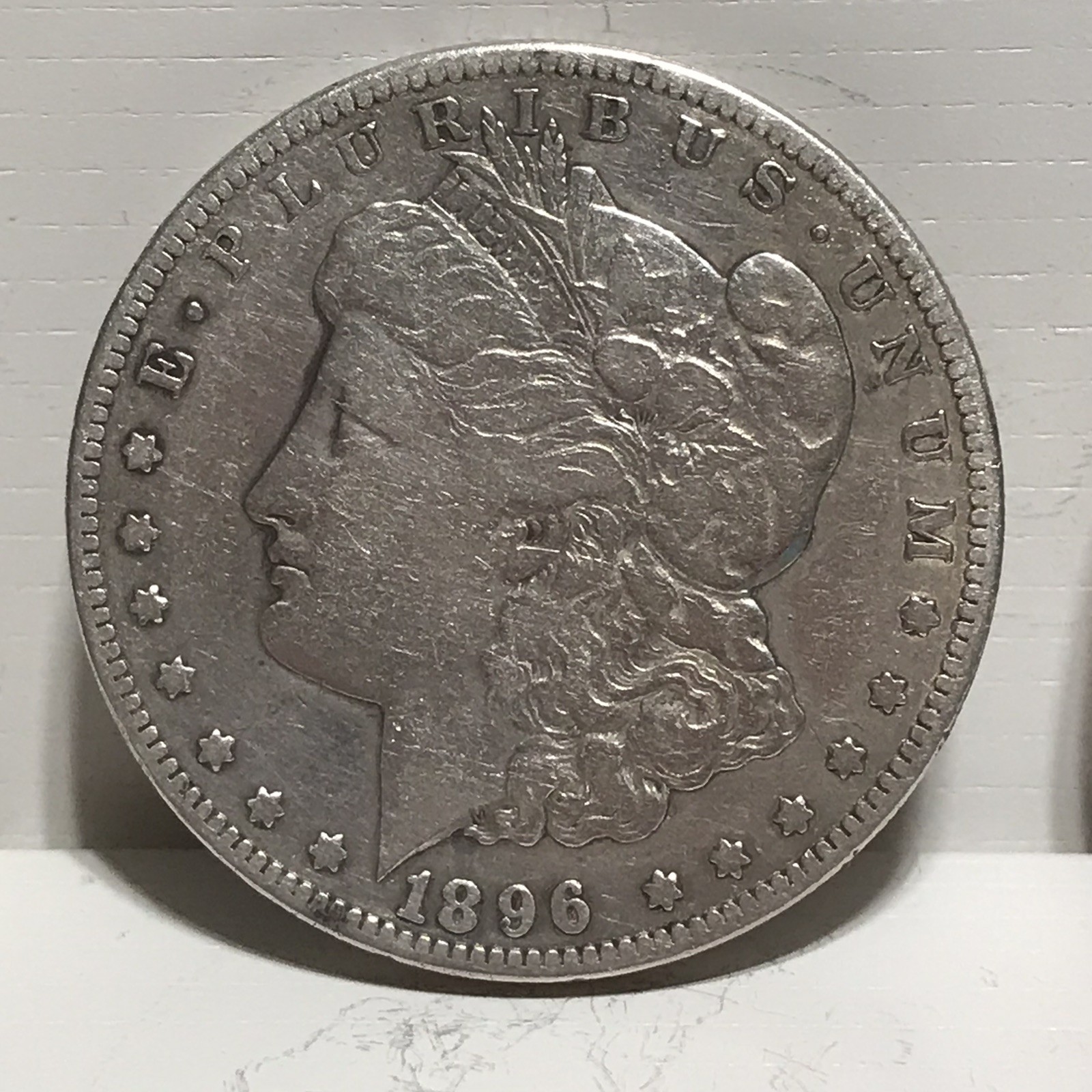 1896 S Morgan Silver Dollar Better Date & Grade Great Looking Coin Free Ship A