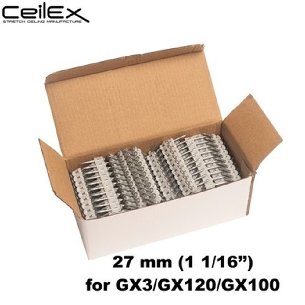 1000x Collated Concrete Nails 27mm 1-1/16" Hilti GX3 GX120 GX100 X-GN Nailer