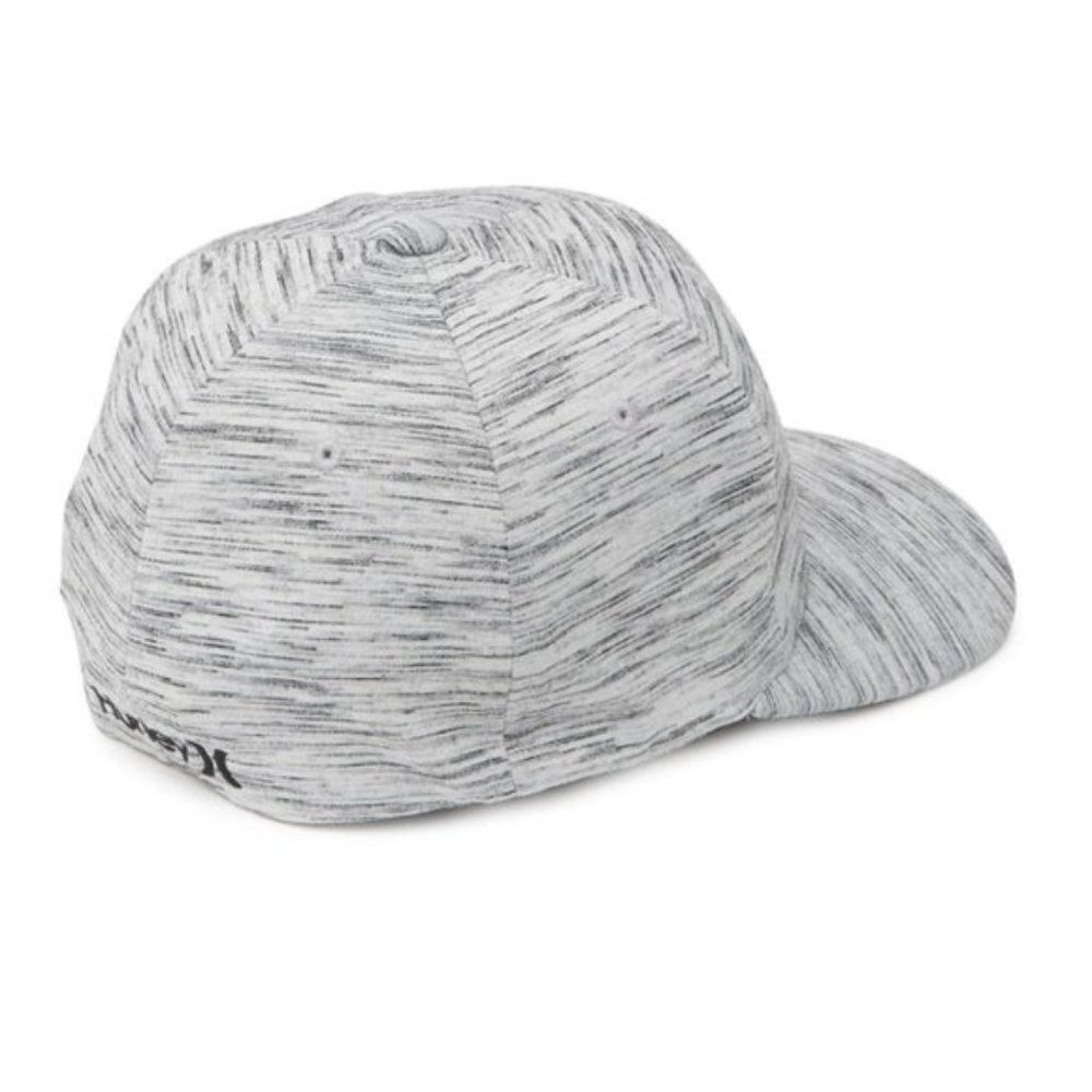 Hurley Icon Texture Flex Fit Hat Cap Small / Medium New Wolf Grey S/M