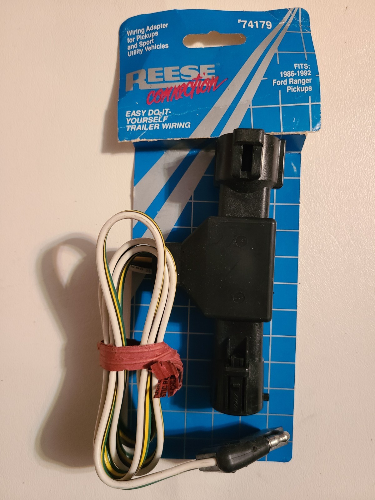 Reese 74179 T-Connector Tow Hitch Wiring Adapter Ford Ranger 1986-1992