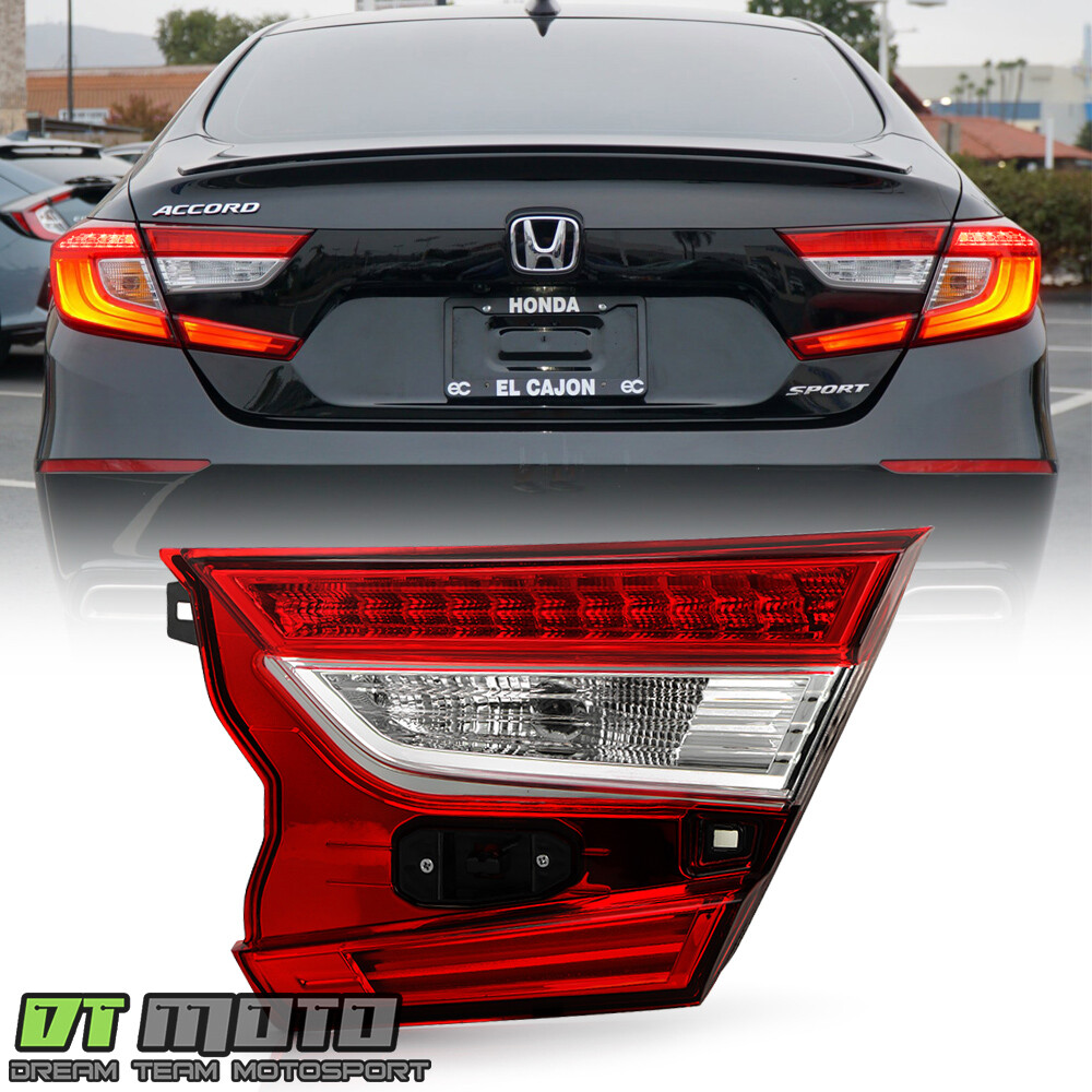 For 2018-2022 Honda Accord LX|EX-L|Sport Inner LED Tail Light Lamp - Passenger