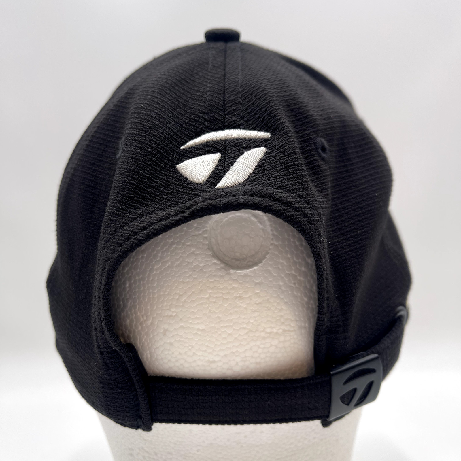 Taylor Made Hat Cap Strap Back Mens Black Burner R9 OSFA