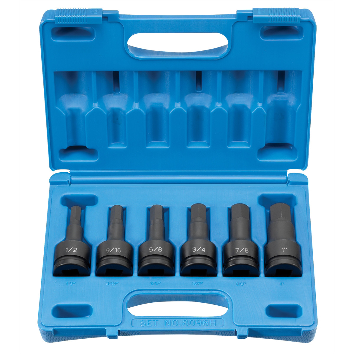 Grey Pneumatic 3/4" Drive 6 Piece Hex Driver Set