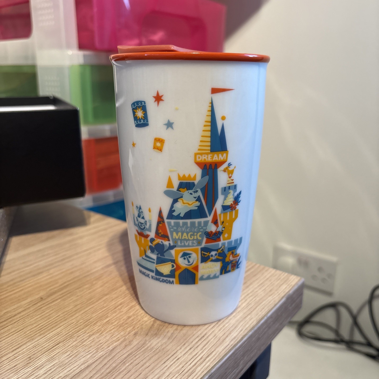 Starbucks Disney Parks walt Disney world magic kingdom Tumbler Travel Mug