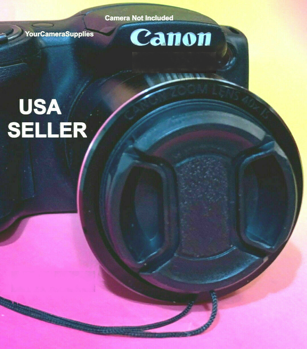 LENS CAP fits CANON M200 M100 M10 M3 M6 M50 EOS CAMERA with Zoom Lens 15-45mm