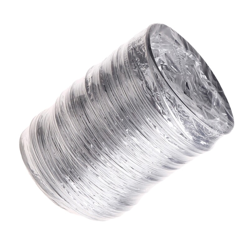 Inner Diameter 80mm Aluminum Foil Hose Ducting Flexible 1/3/6M Pipe Ventilation