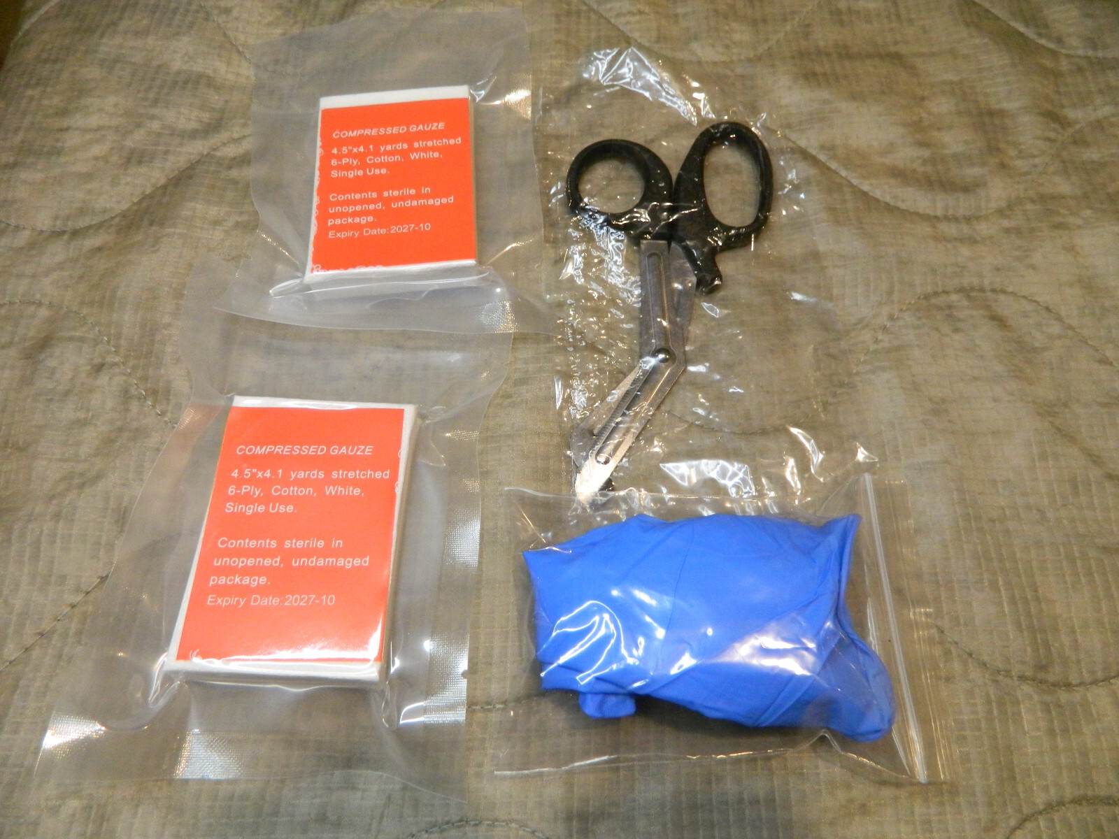 Custom Made IFAK Refill Kit Exp: 2027 Vacuum Sealed