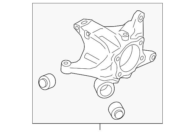 Genuine Subaru Knuckle 28411AL03A