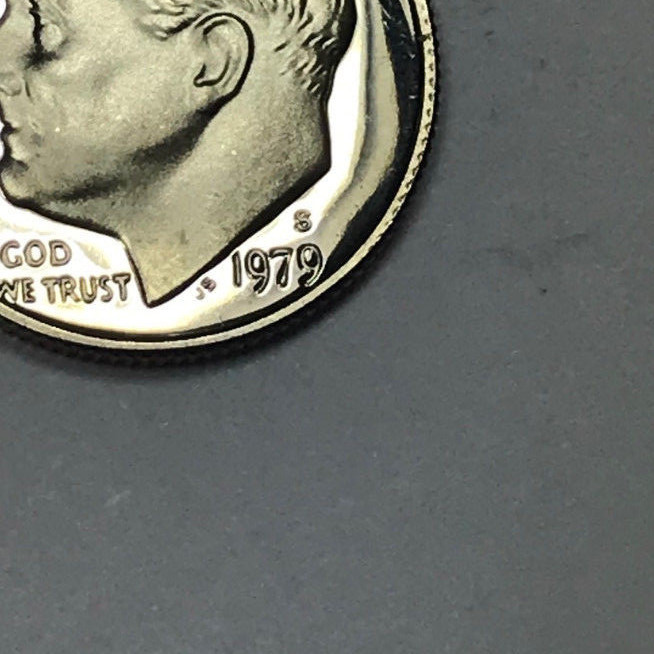 1979-S Type 2 (Clear S) Proof Roosevelt Dime
