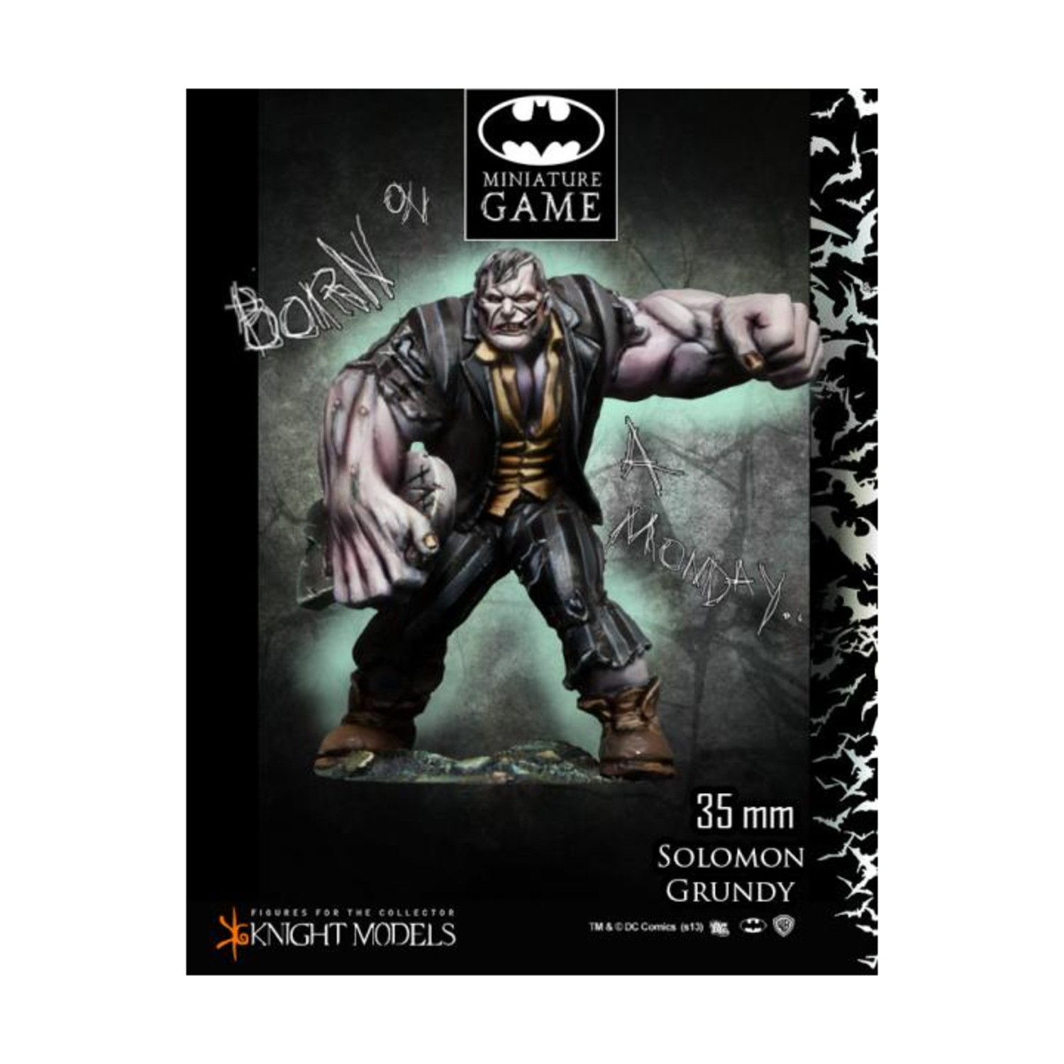 Knight Models DC Comics Mini 35mm Solomon Grundy Pack New