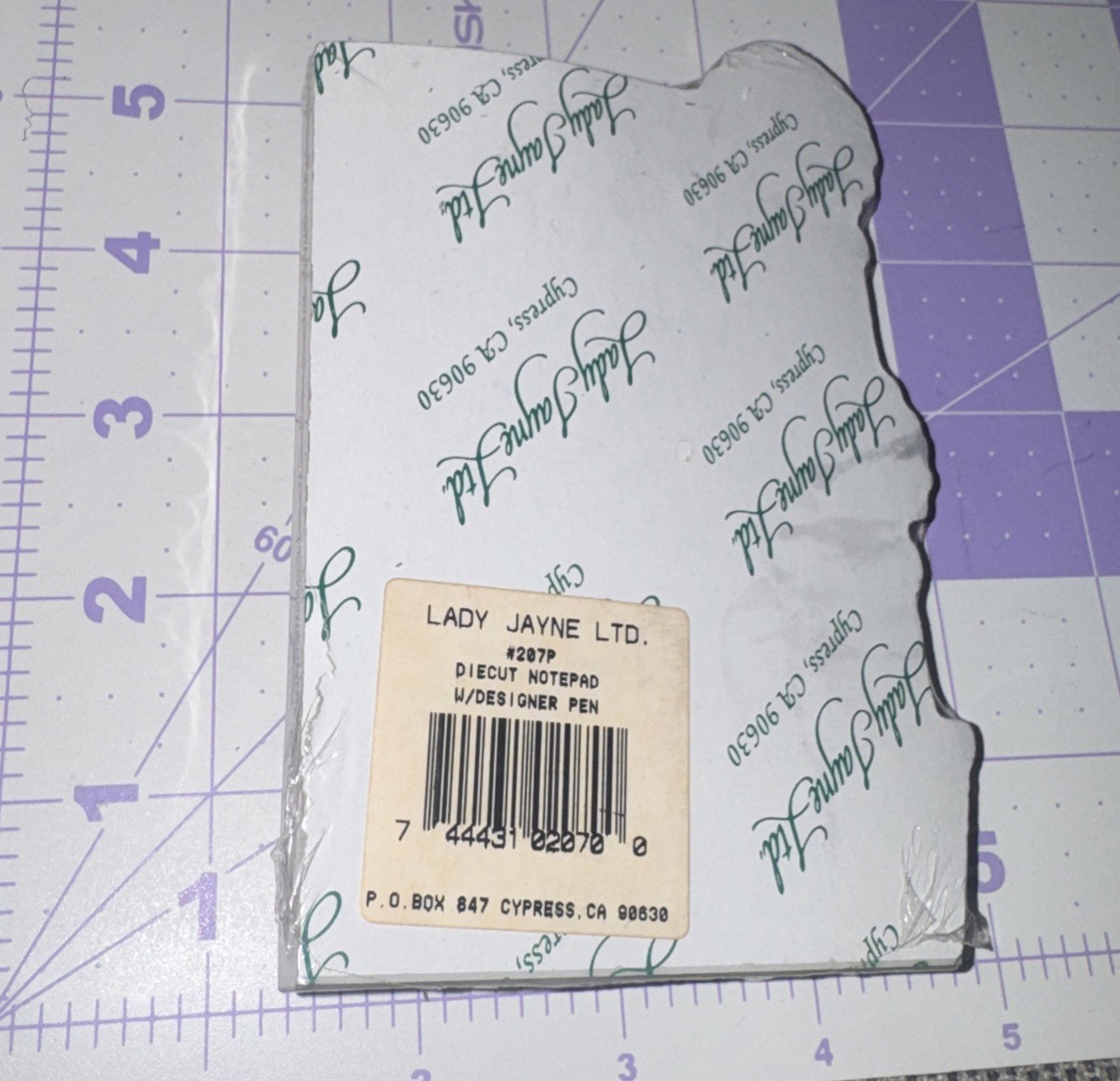 Lady Jayne Ltd Golf note pad and pen