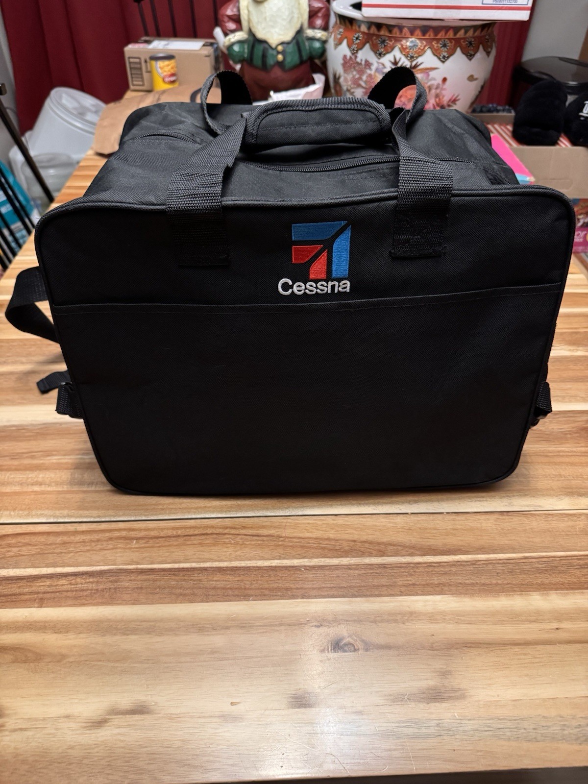 Cessna Aviation Bag Black Like New