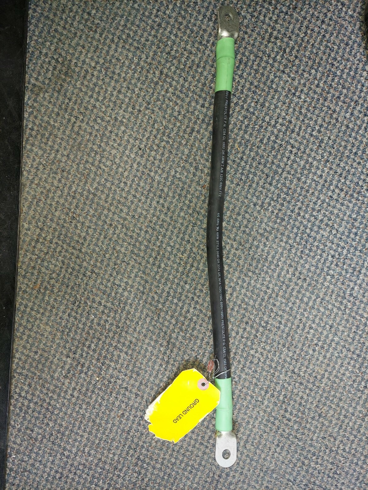 1- 4/0 18 inch grounding jumper