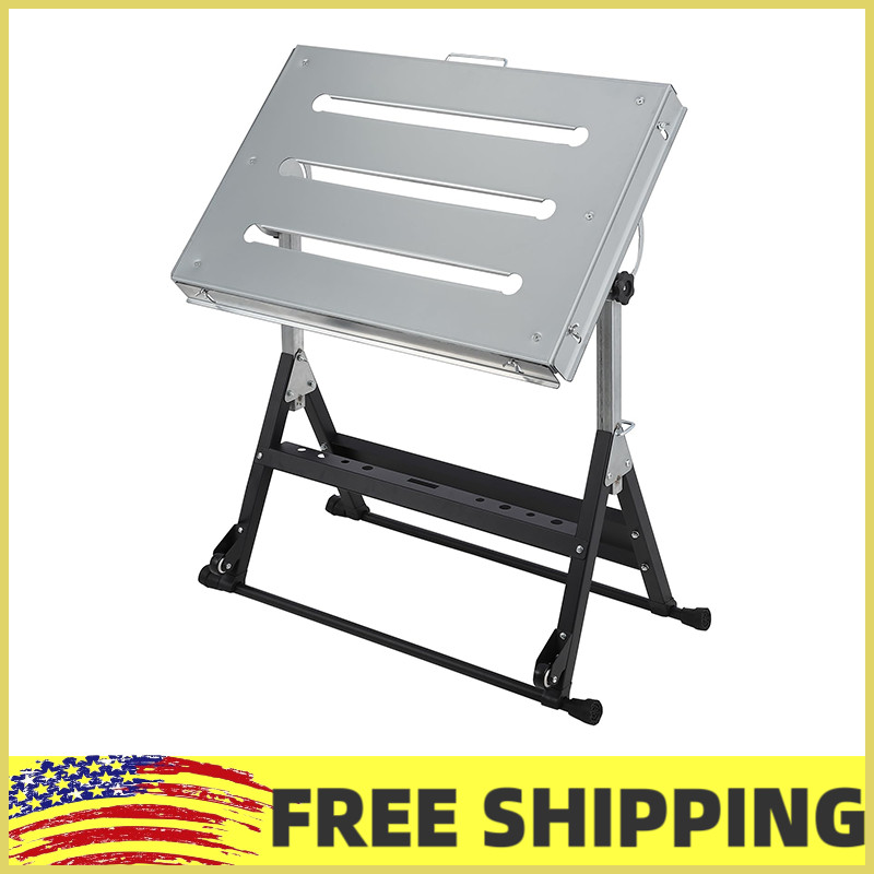 Portable&Durable 46x18/44x21/30x20 IN Folding Welding Workbench W/Wheel 3 Angles