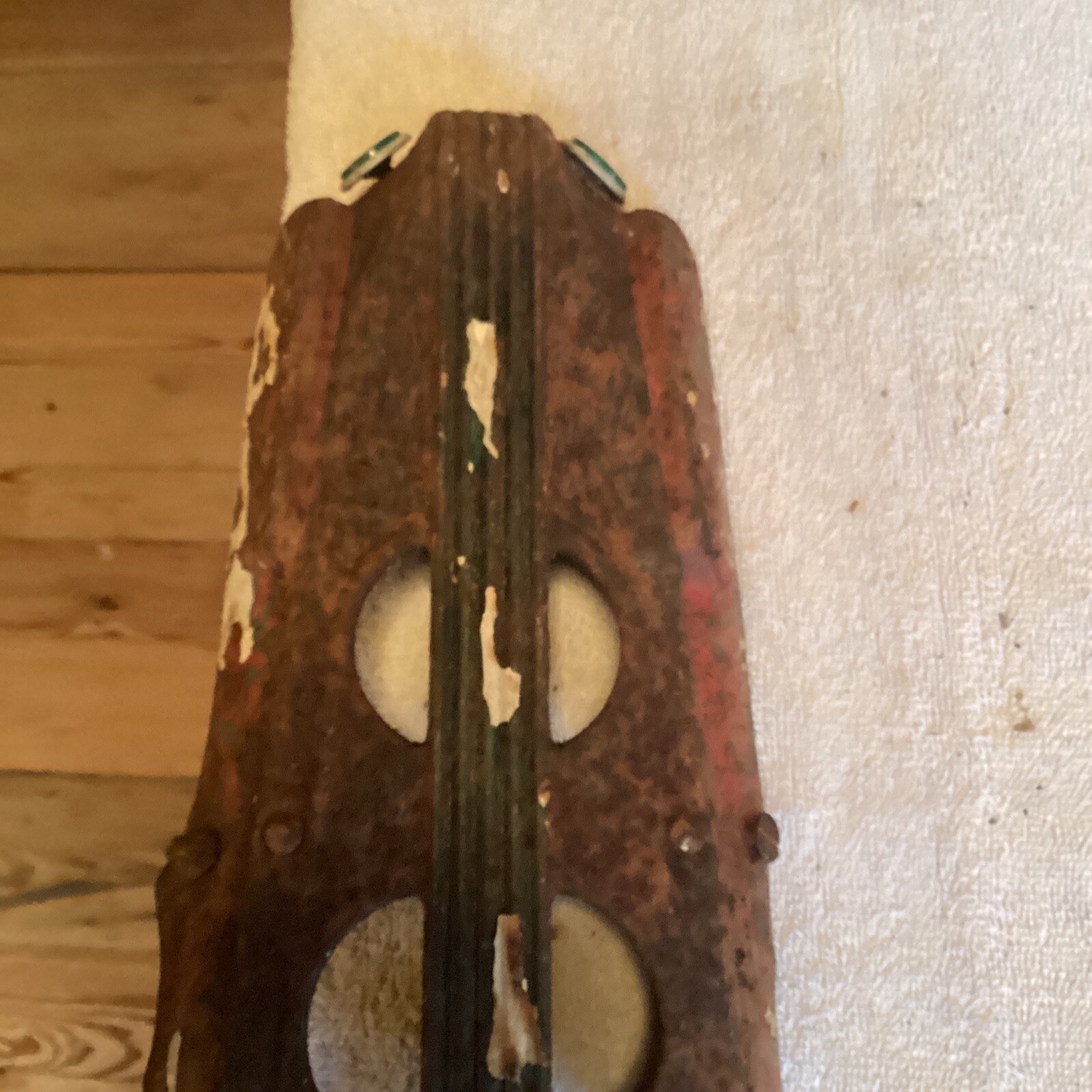 VINTAGE BICYCLE REAR CARRIER RACK 8 HOLE