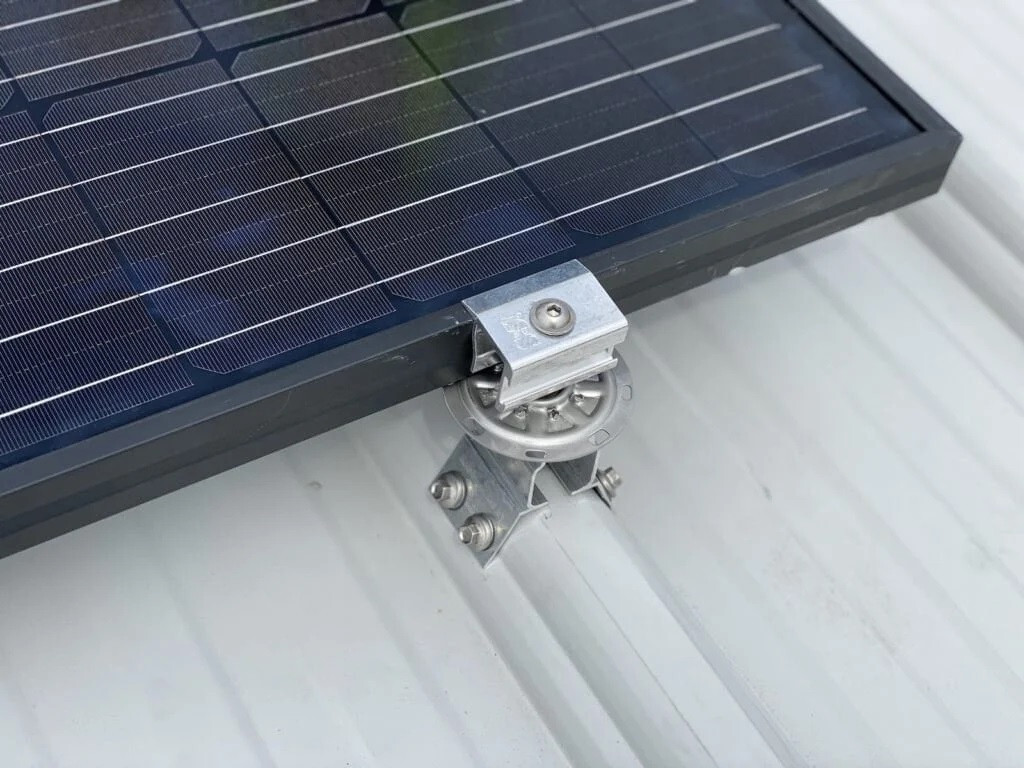 S-5! PVKIT 2.0 EdgeGrab or MidGrab Rooftop Solar Panel System in Anodized Black