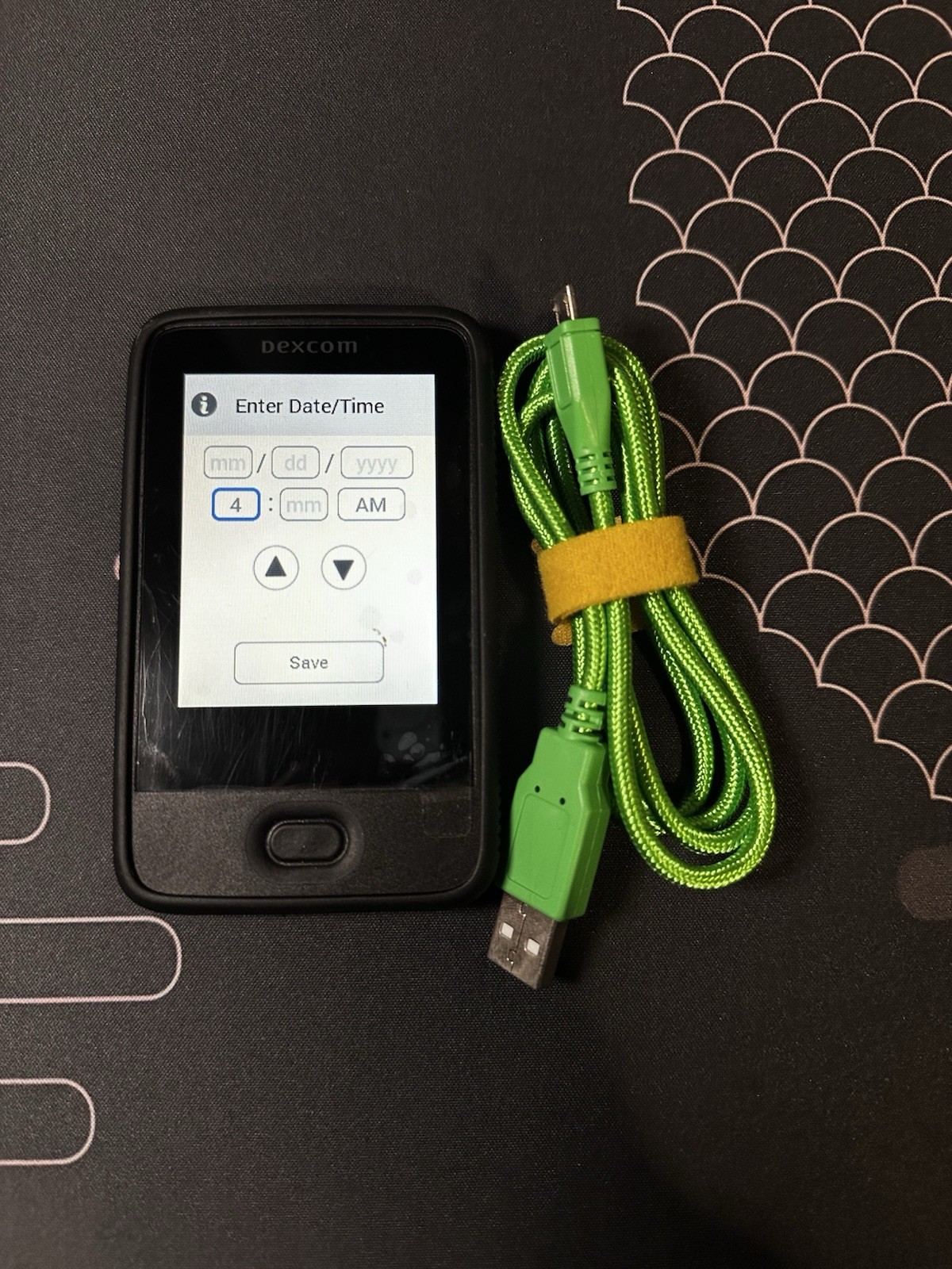 Dex Com G6 Digital Receiver - Black with Case