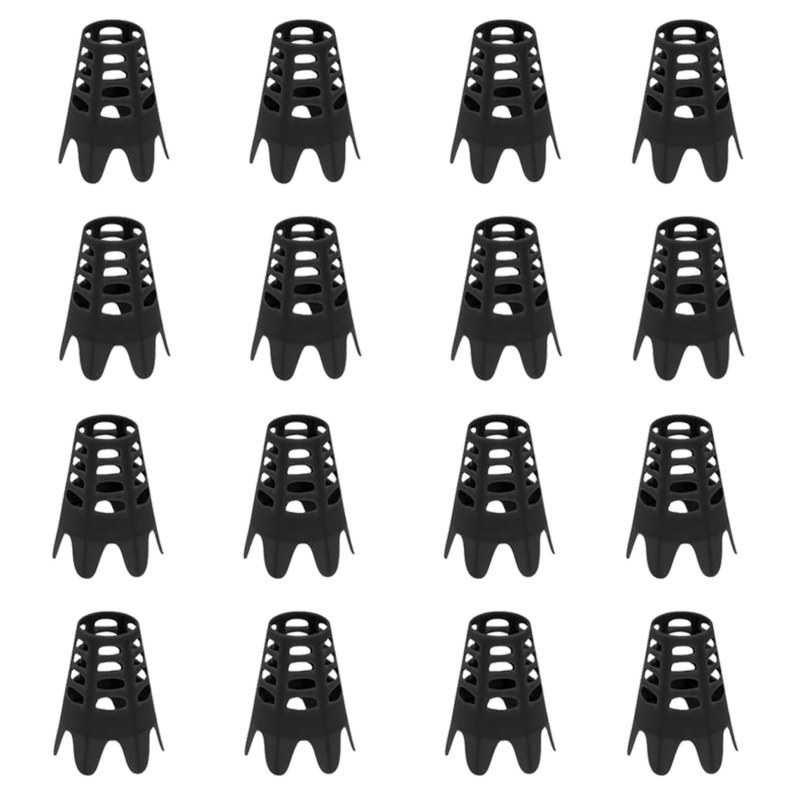 Ruyshu Golf Simulator Tees, Plastic Indoor Mat Tees for 1.77inch, Black