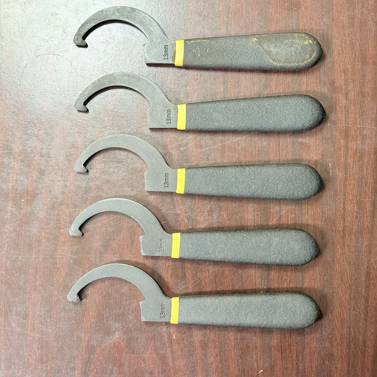 (5) 13mm Hook Spanner Machine Wrenches