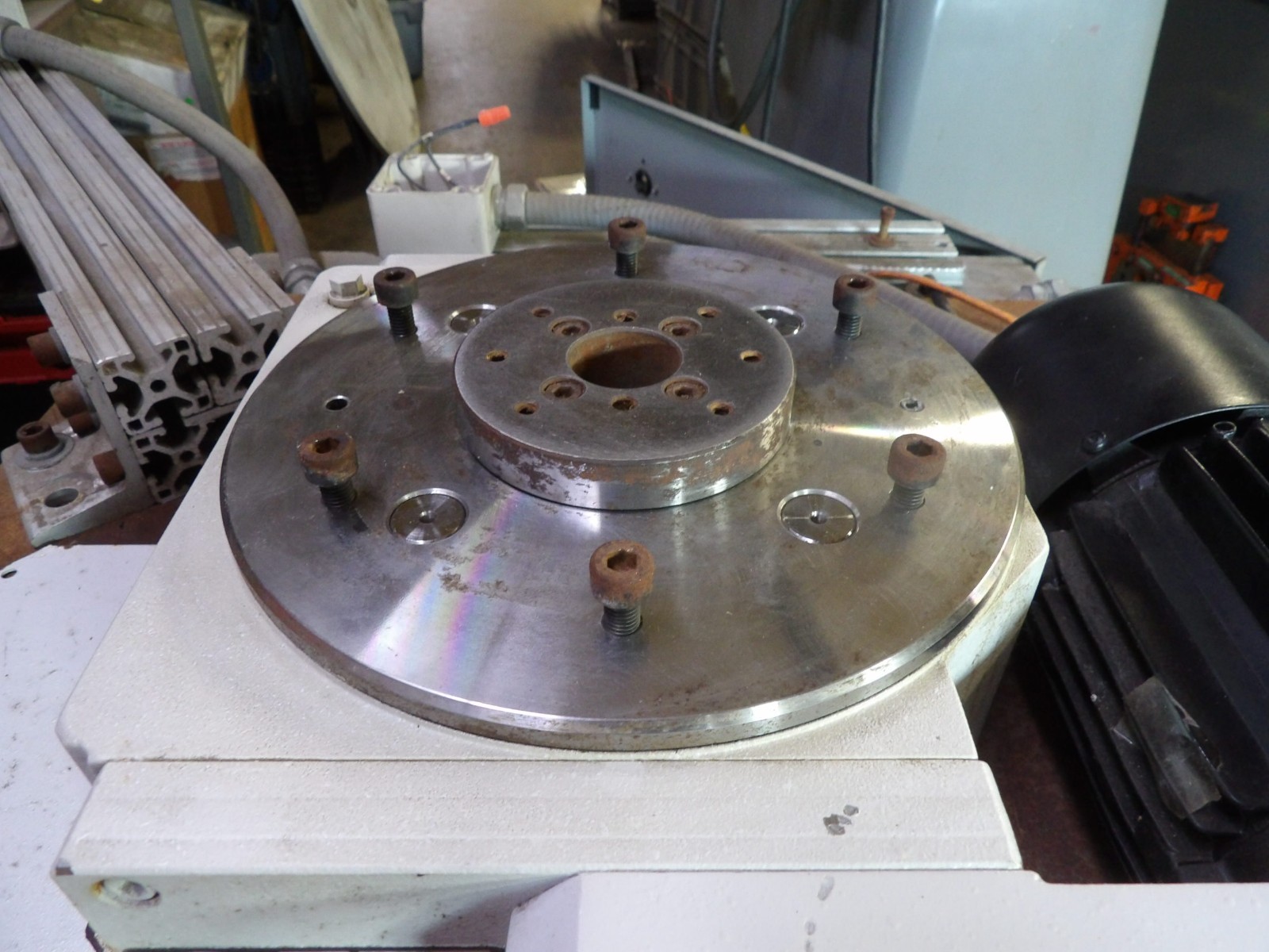 Weiss TC220T Rotary Indexing Table and controls
