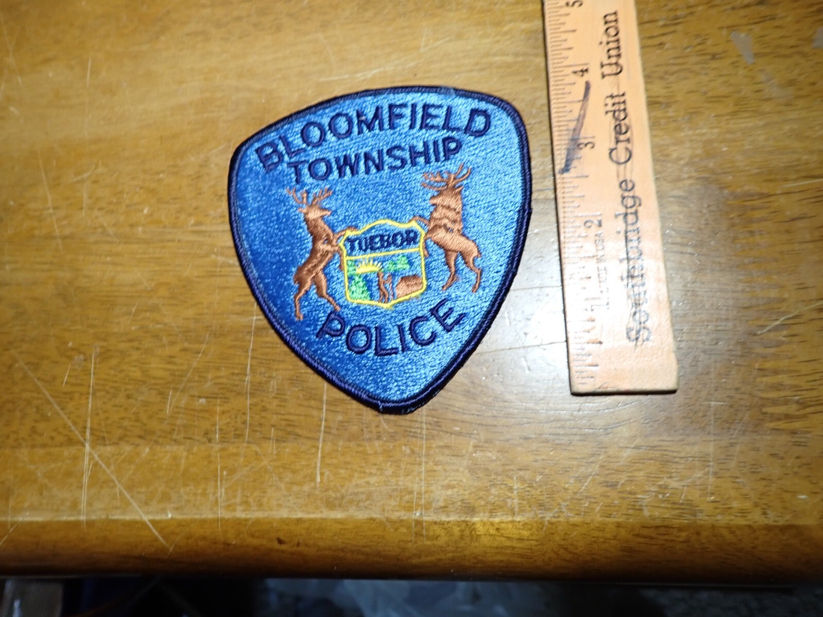 vintage BLOOMFIELD PENNSYVANIA collectible shoulder   PATCH BX 12#20