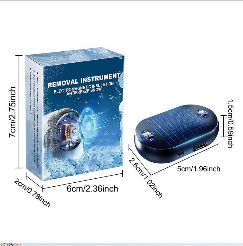 Electromagnetic Anti-Freezing Device,Anti-Freeze Electromagnetic Snow 2pcs