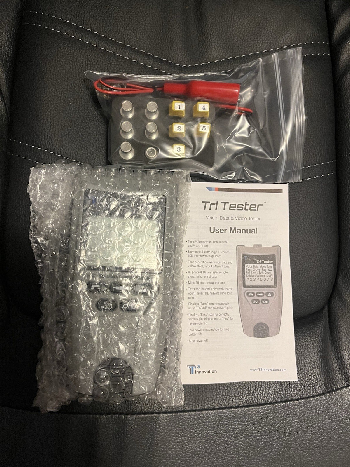 T3 Innovation Tri Tester TT500 Voice, Data, & Video Tester