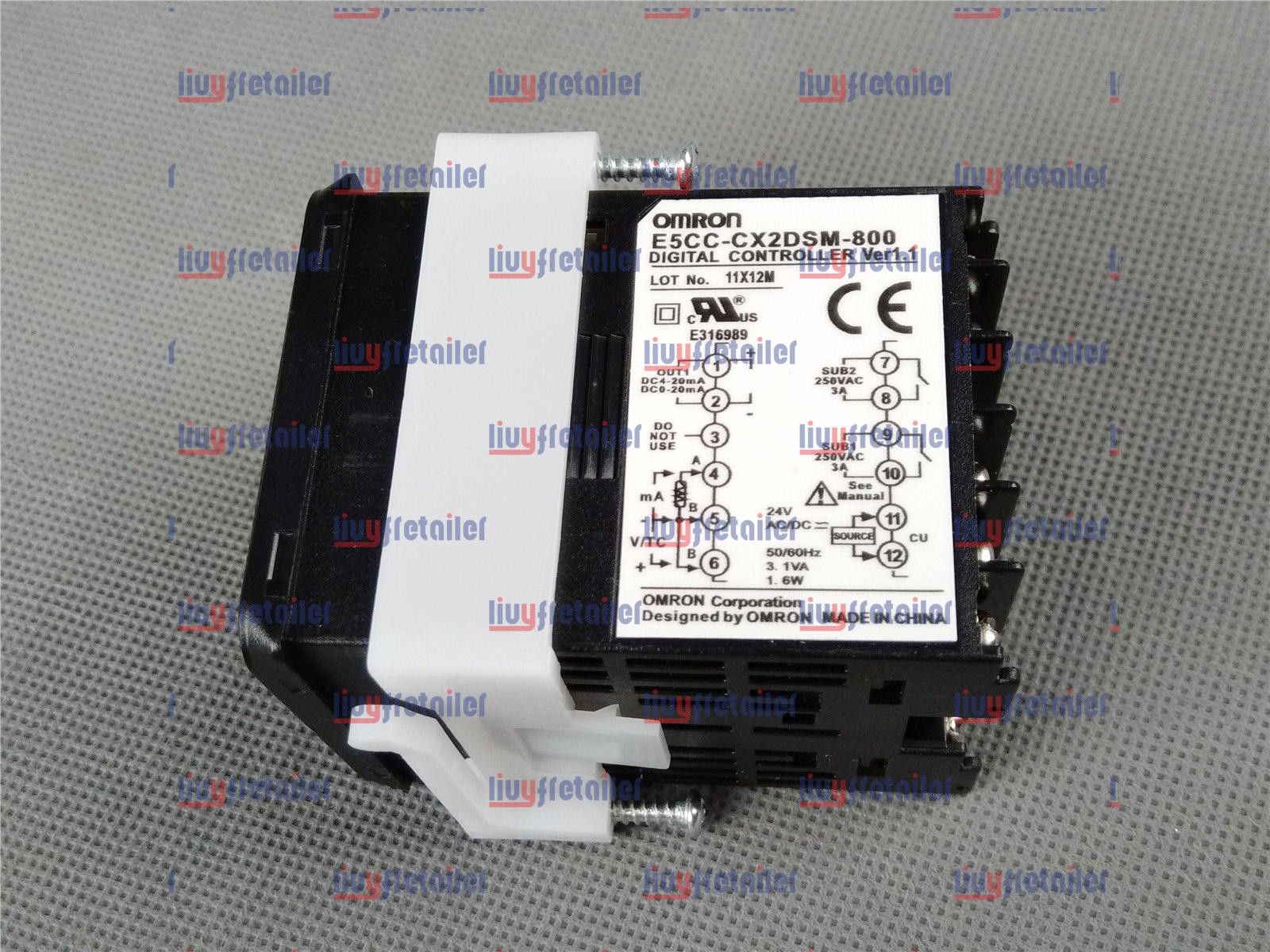 New ONE OMRON Temperature Controller E5CC-CX2DSM-800