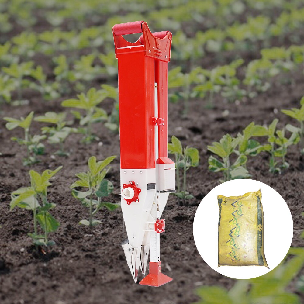 Manual Vegetable Seeder Fertilizer Tool Garden Planter Corn Peanut Corn Planter