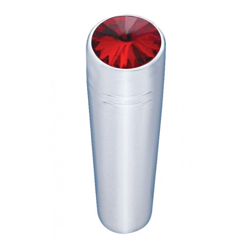 Peterbilt Chrome Short Toggle Switch Extension With Red Diamond