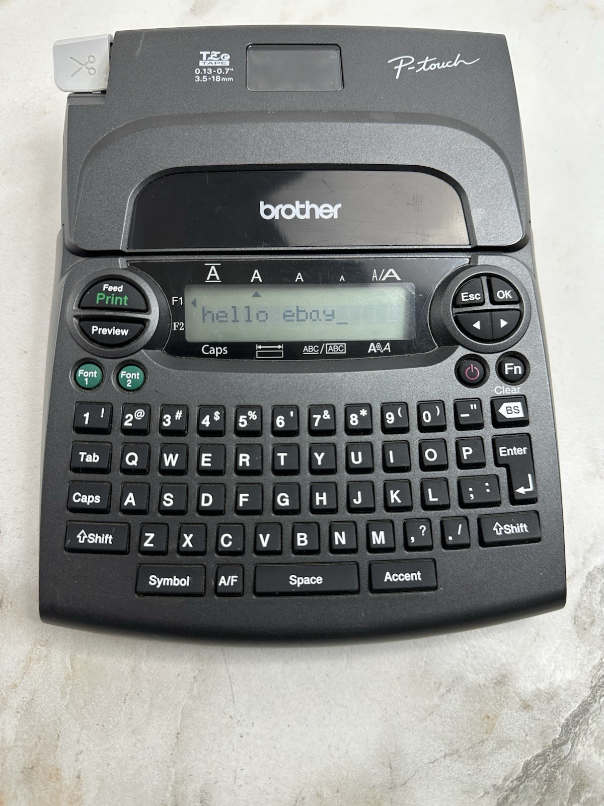 Brother P-Touch Electronic Label Printer Model PT-1890